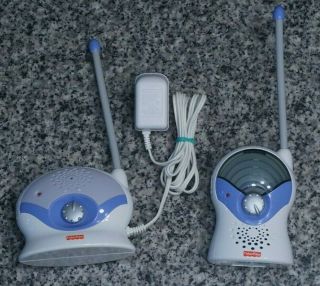 Vtg Fisher - Price B9636/b9637 Baby Monitor & Receiver Sounds 