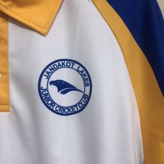 Jandakot Lakes Junior Cricket Club Vintage Polo Shirt Mens Small 2