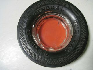 Vintage General Tire Co.  Rubber Tire Advertising Ashtray