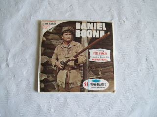 Vintage 1965 View Master Reel Daniel Boone B 479