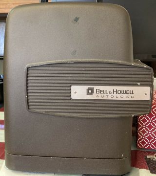 Vintage Bell & Howell Eight Design 346a Autoload 8mm Film Projector