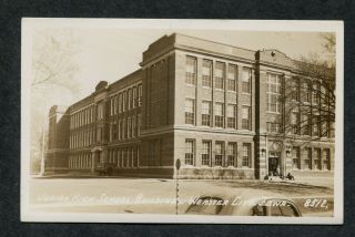 Webster City,  Junior High School,  Iowa Vintage Postcard