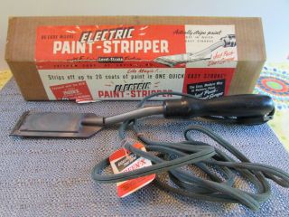 Vtg Electric Paint Stripper Deluxe Tetfoam Corp 8 Foot Preen - X Cord