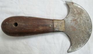 C.  S.  Osborne Crescent Leather Knife Vtg Old Antique 3