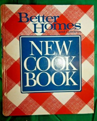 Better Homes And Gardens Cookbook 5 Ring Hardcover Vintage 1989 Vgc