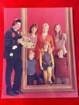 K2) Vintage Partridge Family Photo 8x10 Glossy David Cassidy Promo Artist Port