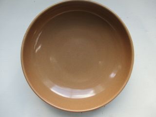 Vintage Russel Wright Iroquois Casual China Brown 8 " Serving Bowl 1950 