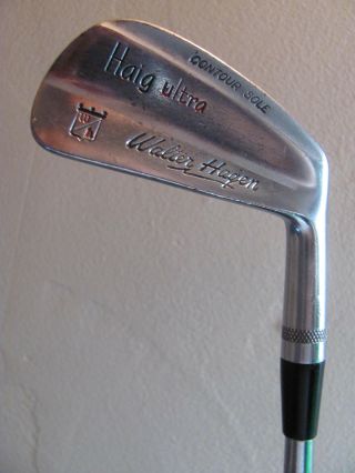 Vintage Haig Ultra Walter Hagen 2 Iron.  Regular Flex Shaft.