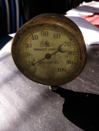 Antique Vintage - Pressure Gauge - The Permutit Company York,  N.  Y.  Gauges
