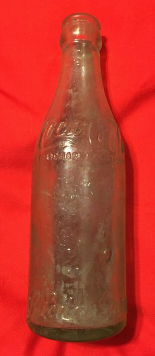 Antique Coca Cola Biedenharn Bottle Vicksburg Bottling Mississippi