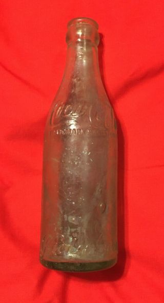 Antique Coca Cola Biedenharn Bottle Vicksburg Bottling Mississippi 2