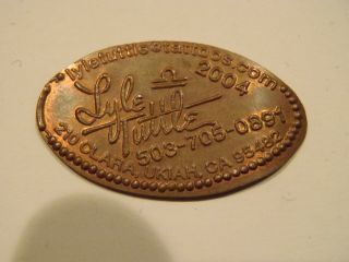 Lyle Tuttle,  Tattoo Machine,  Vintage,  Old,  Rare,  Antique,  Flash,  Smashed Penny,  Awesome