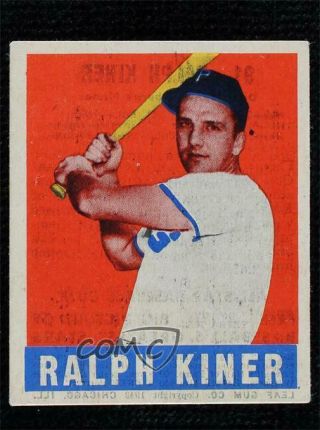 1948 Leaf Ralph Kiner 91 Rookie Hof