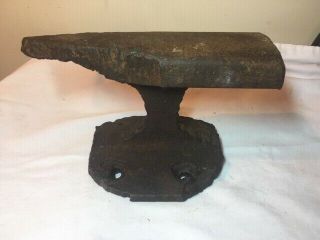 Vintage Handmade Anvil (made From Railroad Track)