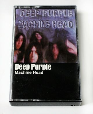 Deep Purple Machine Head Vintage Cassette Tape Nm/mint Highway Star Smoke Water