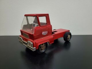 Giant 7 Seven Red Tow Service Truck Wrecker Vintage