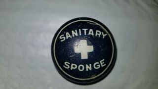 Vintage Sanitary Heath Sponge Condom Tins Birth Control Quack Medicine