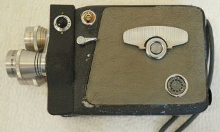 Vintage Keystone K - 5 8mm Movie Camera - Triple Turret and Instructions 3