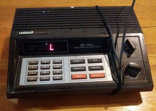 Vintage Uniden Police Fire Bearcat Scanner Radio 16 Channel Programmable Bc145xl