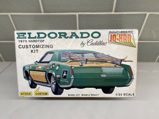 1970 Caddilac Eldorado Custom Jo Han Plastic Model Kit 1/25