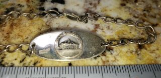 Mount Vernon Va Sterling Silver Bracelet Woman’s Vintage