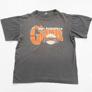 Vtg San Francisco Giants Shirt Size Medium Faded Baseball Mlb Tshirt Sf Vtg Tee