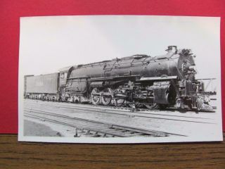 Photo Atchison Topeka & Santa Fe Railroad 2 - 10 - 4 Locomotive 5010 Barstow Ca
