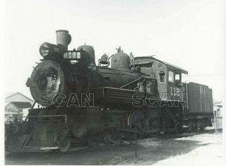9gg266 Rp 1951 Northwestern Pacific Railroad 4 - 6 - 0 Loco 112 Eureka Ca