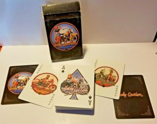 Harley - Davidson Motorcycles Poker Quality Playing Cards Complete Set