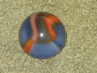 Much Better In Hand Translucent Multi Color Vintage Peltier Glass Marble