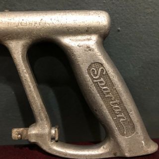 Vintage Spartan Hacksaw Made In The Usa Design - 147770.  Antique Tool Saw.