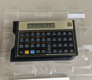 Vintage Hewlett Packard HP 12C RPN Financial Calculator Complete VG 2