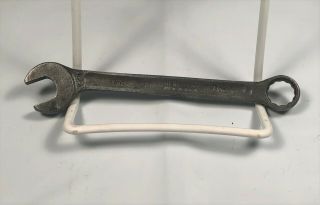 Vintage Herbrand Usa No.  1214 Offset 7/16 " Combination Ring Box Spanner Wrench