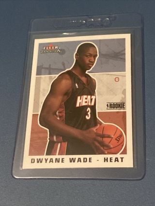 03 - 04 Fleer Dwayne Wade Rookie,  Heat,  Psa Ready,  Invest
