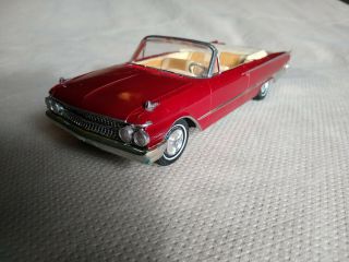 AMT 1961 Ford Galaxie Sunliner Convertible Vintage Built Screw Bottom 2