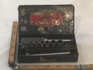 Antique Vintage J.  H.  Williams Midget Electrical Set No.  12284 Buffalo Ny