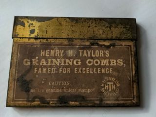 Antique Vintage Henry H Taylor 