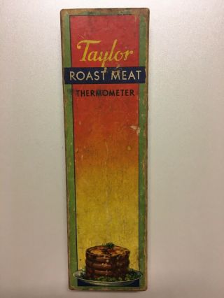 Vintage Taylor Roast Meat Thermometer 1934
