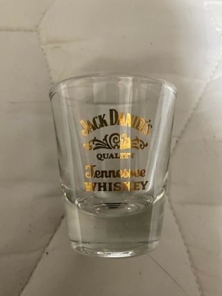 Vintage Jack Daniels Shot Glass Gold 90 Proof 86 Proof