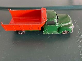 Vintage Structo Pressed Steel Toy Dump Truck Construction Toy Missing Tailgate