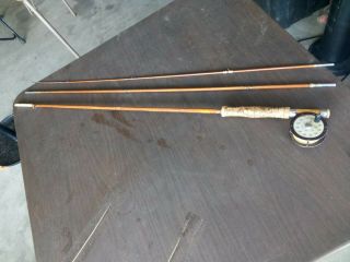 Vintage South Bend Model 59 9’ Bamboo Fly Rod “with Pflueger 576 Reel