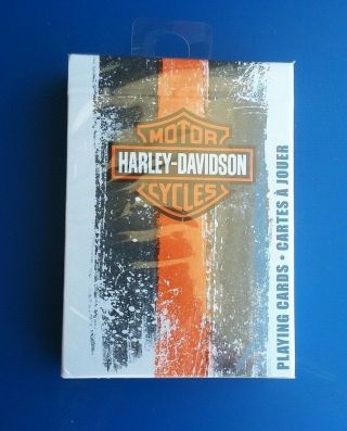 Harley - Davidson Playing Cards Made By Bicycle In 2010