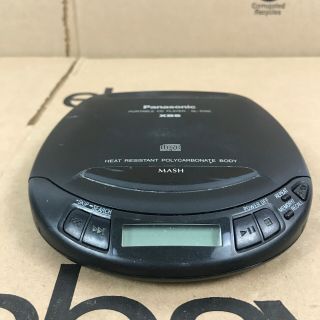 Panasonic Vintage SL - S120 Portable CD Player XBS Heat Resistant & 6.  K1 2