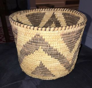 Antique Native American Basket From Arizona - Circa Mid/late 1800s