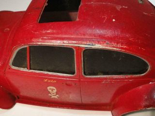 Vintage 1/10 Tamiya VW Buggy Body Only Has Damage For Restoration 3