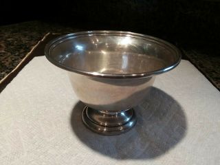 Vintage Sterling Silver Small Pedestal Bowl (71g)