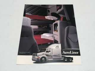 1997 Ford Truck Aeromax Aeroliner Sleeper Sales Brochure In