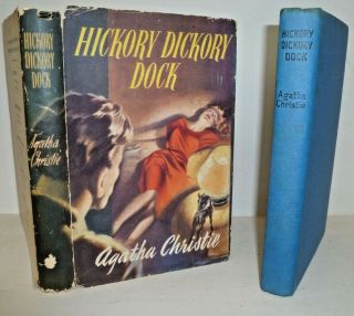 Vintage Hickory Dickory Dock Agatha Christie Book Club 1st Edition 1956 Hbdw