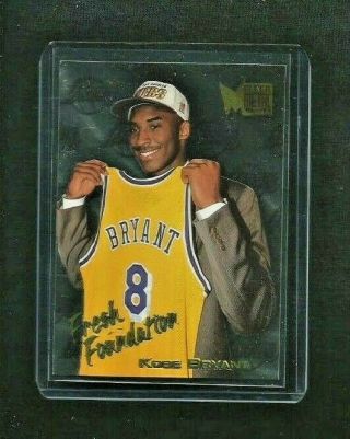 Kobe Bryant 1996 - 97 Fleer Metal FRESH FOUNDATION Rookie 137 Los Angeles Lakers 2