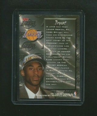 Kobe Bryant 1996 - 97 Fleer Metal FRESH FOUNDATION Rookie 137 Los Angeles Lakers 3